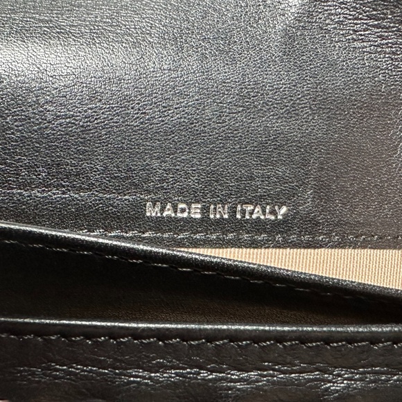 CHANEL Ultimate Leather Embossed Zip Around Travel Wallet - Picture 7 of 11